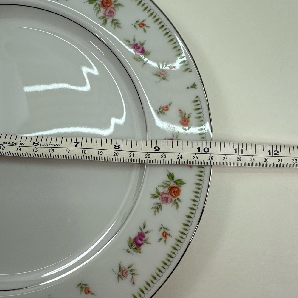 Abingdon China Dinner Plates 10 1/4" Fine Porcelain Japan Replacement - Picture 5 of 5